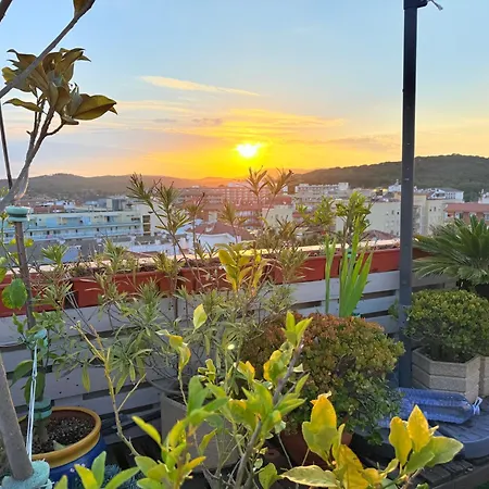 Sunset View Penthouse Unforgettable Getaway New In Lloret-de-mar 아파트 *